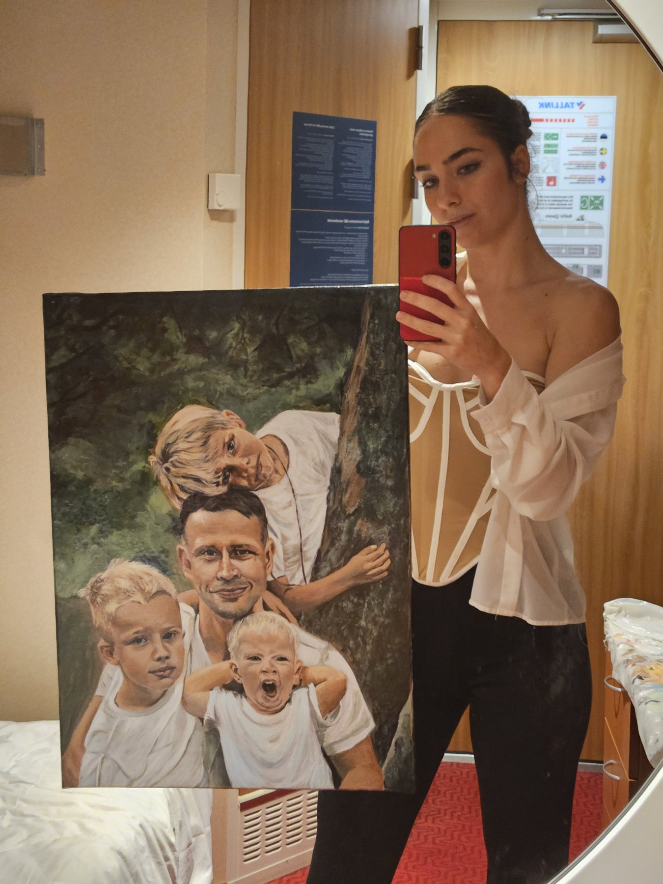 Pintura figurativa original